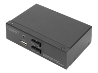 Bild von DIGITUS KVM Switch 2x1 HDMI 2-Port Single Display 4K/30Hz FreeSync