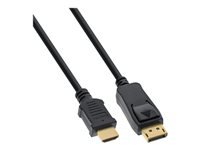 Bild von INLINE BULK 30er DisplayPort zu HDMI Konverter Kabel schwarz 2m