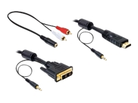 Bild von DELOCK Kabel DVI 18+1-> HDMI mit Audio 2m