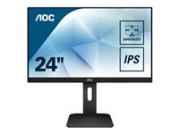 Bild von AOC X24P1 60,96cm 24Zoll display The 16:10 aspect ratio and 1920x1200 resolution sized 3-sides frameless