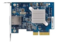 Bild von QNAP QXG-10G1T Single-port 10Gbase-T 10GbE network expansion card PCIe Gen3 x4 Low-profile bracket pre-loaded Low-profile flat