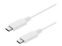 Bild von VALUE USB 3.2 Gen 2 Kabel mit PD Power Delivery Emark C-C ST/ST weiss 0,5m