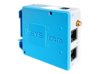 Bild von INSYS icom MIRO-L210 Cellular 4G router USA/Canada frequencies VPN 2xEthernet 10/100BT 1xdig.in 1xdig.out