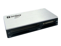 Bild von SANDBERG USB 3.0 Multi Card Reader SD XD MS CF MMC T-Flash Micro SD M2 50 cm USB 3.0 Kabel im Lieferumfang