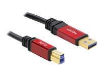 Bild von DELOCK Kabel USB 3.0 rot A-B St/St 1.0m