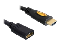 Bild von DELOCK Verlängerungskabel High Speed HDMI mit Ethernet  HDMI A Stecker > HDMI A Buchse 3m