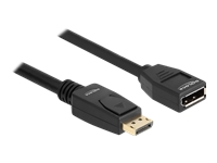 Bild von DELOCK DisplayPort 1.2 Verlängerungskabel 4K 60 Hz 5m