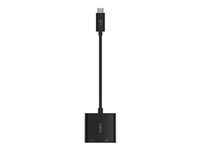 BELKIN USB-C TO HDMI + CHARGE ADAPTER BLK 60W PD