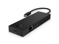 HP Portable, USB-C, 4K, HDMI, Hub, EURO