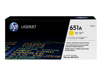 Bild von HP 651A Original Toner gelb Standardkapazität 16.000 Seiten 1er-Pack