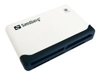 Bild von SANDBERG Multi Card Reader USB 2.0 SD XD MS CF MMC T-Flash Micro SD M2
