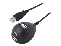 Bild von EFB USB Desktop Verlängerungskabel 1,5m sw A-Stecker/A-Buchse