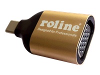 Bild von ROLINE GOLD Display Adapter USB Typ C - VGA