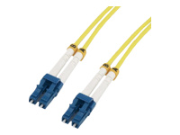 MCL LC/LC duplex singlemode 9/125 OS2 optical fiber - 5m
