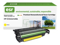ESR Toner cartridge compatible with HP CE262A yellow remanufactured 11.000 pages