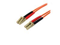 Bild von STARTECH.COM Fiber Optic Cable - Multimode Duplex 50/125 - LSZH - LC/LC - 15m