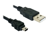 Bild von DELOCK Kabel USB 2.0 mini B Standard 5-Pin 1,5m