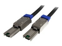 Bild von STARTECH.COM SAS Kabel extern SFF-8088 to SFF-8088 Mini SAS Kabel (26pin) 1m Anschlusskabel - 2 x SFF-8088 (26pin Mini SAS) Plug