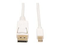 Bild von EATON TRIPPLITE Mini DisplayPort to DisplayPort Adapter Cable M/M 4K 60 Hz White 10 ft. 3,1m