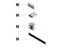 Bild von LENOVO ISG ThinkSystem V3 2U 8x2.5inch NVMe Backplane Gen5 Option Kit
