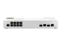 Bild von QNAP QSW-M2108-2C 8 port 2.5Gbps 2 port 10Gbps SFP+/ NBASE-T Combo web managed switch