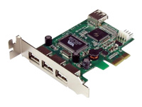 Bild von STARTECH.COM 4 Port USB 2.0 PCI Express Low Profile Schnittstellenkarte