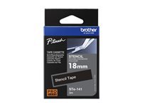 BROTHER ETS Stencil Tape black 18mm