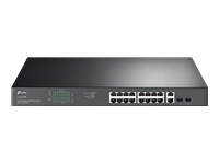 Bild von TP-LINK 18-Port Gigabit Rackmount Switch with 16-Port PoE+