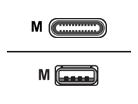Bild von ASSMANN USB Type-C Anschlusskabel Type-C - A St/ St 3,0 m 3A 480MB 2.0 Version CE sw
