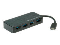 Bild von ROLINE USB3.0 Hub  Typ C zu 4x Typ A