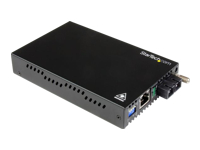 Bild von STARTECH.COM 1000mbit/s Gigabit Ethernet Netzwerk LWL / Glasfaser SC Single Mode Medienkonverter 40 km - 1000Base-LX