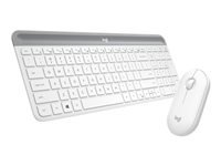 Bild von LOGI Slim Wireless Keyboard and Mouse Combo MK470 OFFWHITE (FR)