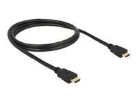 Bild von DELOCK Kabel HDMI A Stecker > HDMI A Stecker High Speed with Ethernet 4K 1,0 m