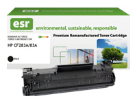 Bild von ESR Toner cartridge compatible with HP CF283A black remanufactured 1.500 pages