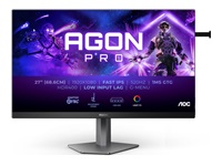 Bild von AOC AG276FK 68,58cm 27Zoll Gaming Monitor 520Hz 1920x1080 1ms 2xHDMI DP UAB Black/Grey