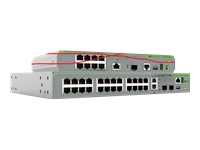 Bild von ALLIED L3 Stackable Switch 24x 10/100/1000-T 2x 1/2.5/5/10G-T 2x SFP+ Ports and a single fixed PSU EU Power Cord