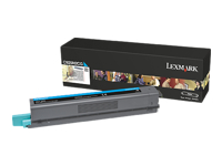 Bild von LEXMARK C925 Toner cyan hohe Kapazität 7.500 Seiten 1er-Pack