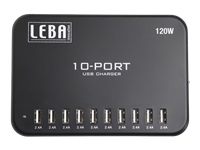 LEBA 10 ports USB Charger