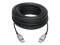 Bild von EATON TRIPPLITE DisplayPort Active Optical Cable AOC 8K 60 Hz M/M CL3 Rated Latching Connectors Black 30m 98 ft.