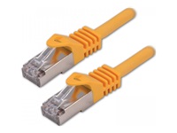 MCL Câble réseau RJ45 100Percent cuivre CAT 7 S/FTP LSZH - 2m Jaune