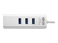 Bild von EATON TRIPPLITE USB 3.0 SuperSpeed to Gigabit Ethernet NIC Network Adapter with 3 Port USB 3.0 Hub