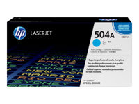 Bild von HP 504A Colour LaserJet Original Toner cyan Standardkapazität 7.000 Seiten 1er-Pack ColorSphere