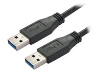 Bild von BACHMANN USB 3.0 Kabel A/A 1:1 schwarz 3m