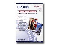 Bild von EPSON Premium semi gloss Foto Papier inkjet 250g/m2 A3+ 20 Blatt 1er-Pack