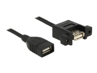 Bild von DELOCK Kabel USB 2.0 Typ-A Buchse > USB 2.0 Typ-A Buchse zum Einbau 0,5 m