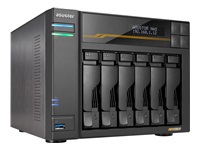 Bild von ASUSTOR AS6806T 6 Bay NAS AMD Ryzen Embedded V3C14 16GB ECC RAM DDR5 Dual USB 4 Ports Dual 10GbE Ports Dual 5GbE Ports Four M.2 SSD