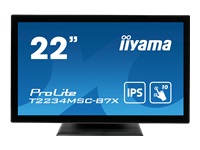 Bild von IIYAMA T2234MSC-B7X 21.5inch PCAP Bezel Free Front IPS LED FHD 16:9 1000:1 350cd/m2 8ms VGA DP HDMI