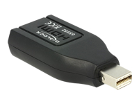 Bild von DELOCK Adapter mini DisplayPort 1.1 Stecker > HDMI Buchse schwarz