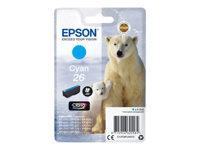 EPSON 26 INK CARTRIDGE CYAN - Musteet, paperit ja väripatruunat - 8715946625584 - 1