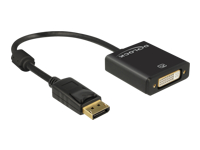 Bild von DELOCK Adapterkabel DisplayPort 1.2 Stecker > DVI 24+5 Buchse schwarz 4K Aktiv